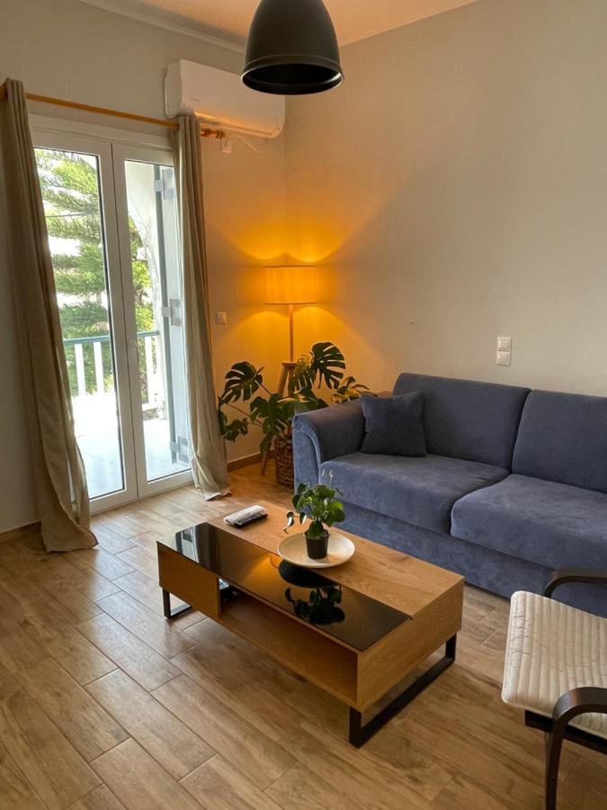 Cosy Apartment With Sea View Close To The Beach Никиана Экстерьер фото