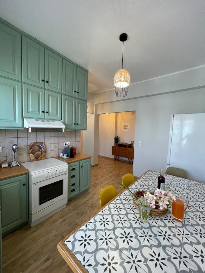 Cosy Apartment With Sea View Close To The Beach Никиана Экстерьер фото