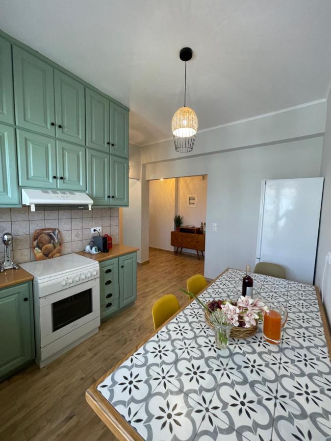 Cosy Apartment With Sea View Close To The Beach Никиана Экстерьер фото