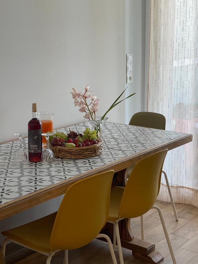 Cosy Apartment With Sea View Close To The Beach Никиана Экстерьер фото